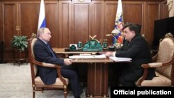 Константин Чуйченко менен Владимир Путин