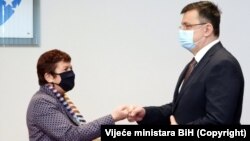 Christine Toudic i Zoran Tegeltija
