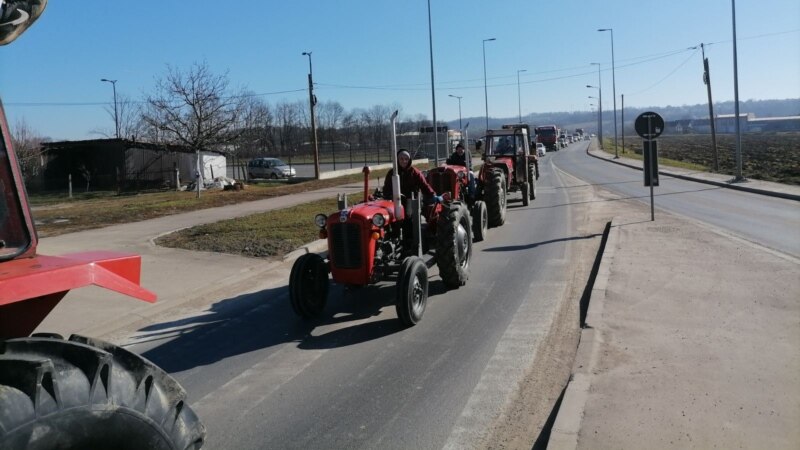 Poljoprivrednici protestovali u više mesta u Srbiji
