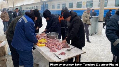 «Поезд, застрявший в Саксауле, и суматоха в Шу». Январские протесты в отдаленных селах