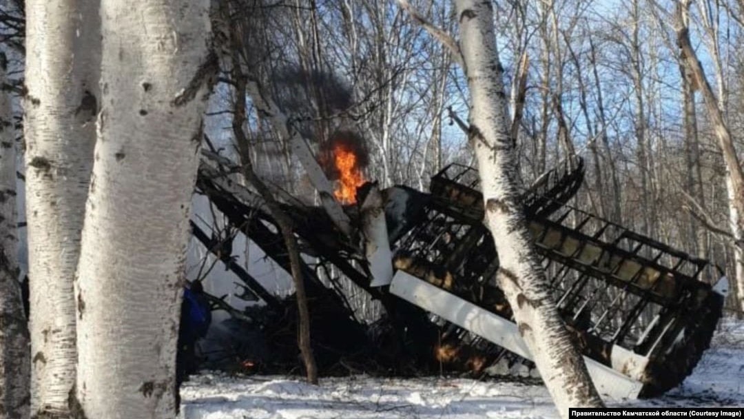 Officials said firefighters and rescue teams worked for several hours to extinguish the fire caused by the crash.
