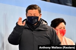 Си Цзиньпин на открытии Олимпиады в Пекине