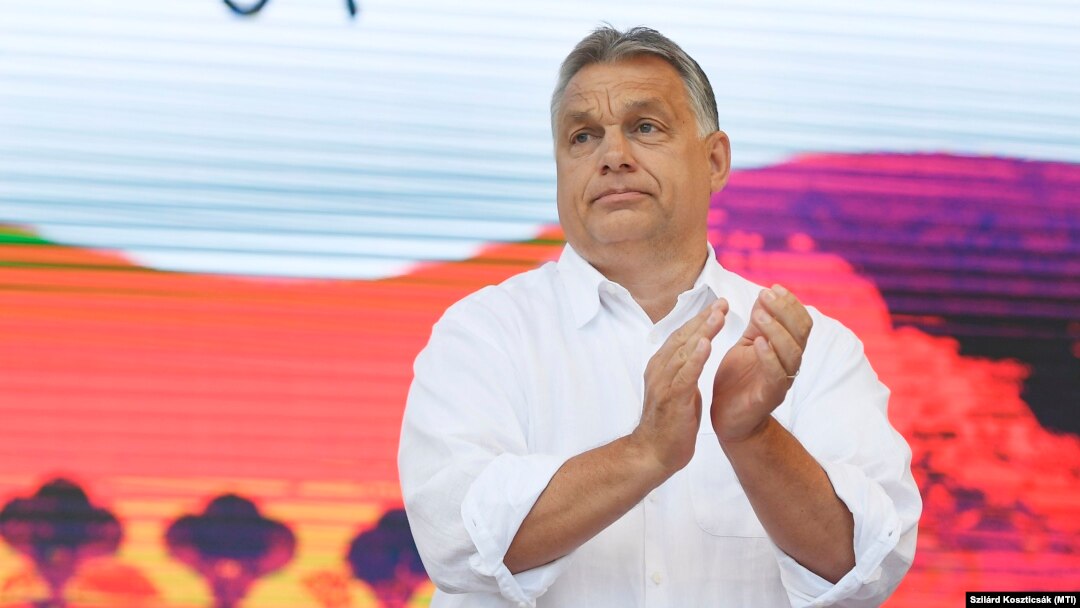 Виктор Орбан в Румъния