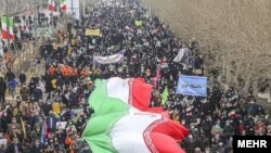 راهپیمایی ۲۲ بهمن در همدان