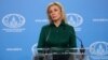 Russian Foreign Ministry spokeswoman Maria Zakharova (file photo)
