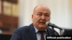 Жогорку Кеңештин депутаты Жеңишбек Токторбаев.