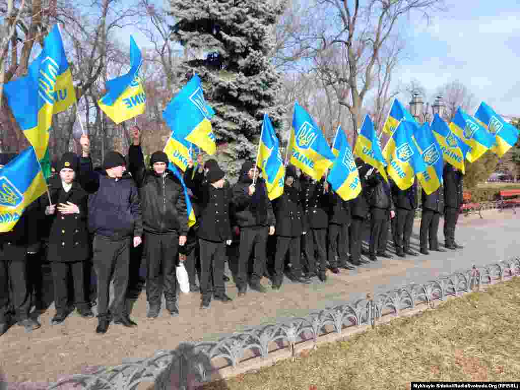 День єднання в Одесі. Україна, 16 лютого 2022 року