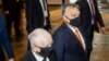 Orbán Viktor és Jarosław Kaczyński a lengyel fővárosban 2021. december 4-én