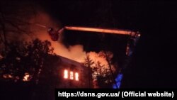Пожежа в Києві, фото архівне