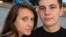 Darya and Ihar Losik (file photo)