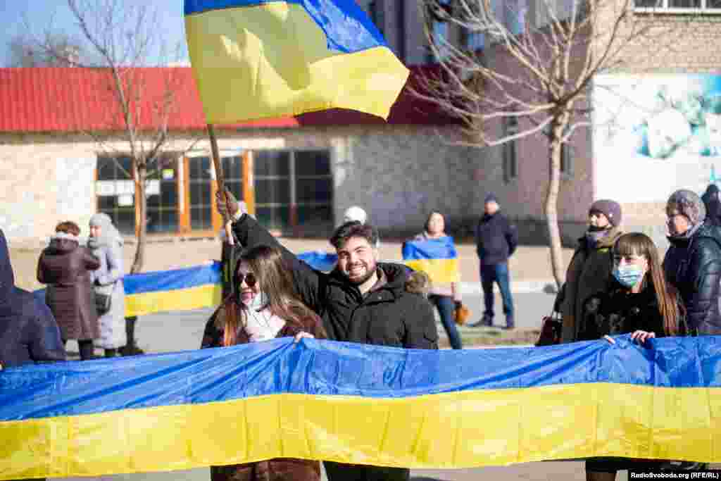 Генічеська громада створила ланцюг єдності&nbsp;