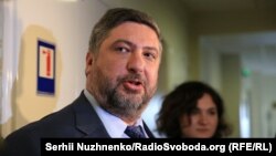 Сергій Перелома в Апеляційному суді Києва, 3 травня 2017 року