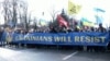 Ukrainians March In Kyiv Against Russian Aggression GRAB 1