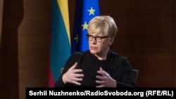 Литва готова відправити свій військовий контингент в Україну, щоб допомогти в підготовці військ, заявила прем’єр-міністерка Інгріда Шимоніте