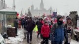Protests over COVID-19 restrictions in Canada that have shut some border crossings and paralyzed parts of the capital