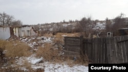 Развалины в поселке Жезказган