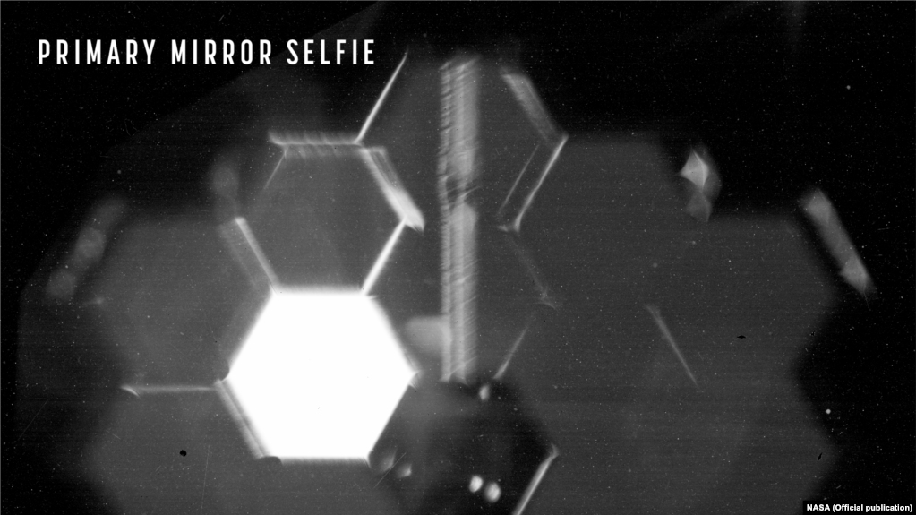 "Селфи" главного зеркала телескопа