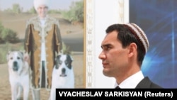 Сердар Бердымухамедов, сын президента Туркменистана Гурбангулы Бердымухамедова и кандидат в президенты.