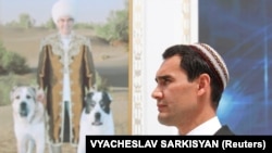 Сердар Бердымухамедов, сын президента Туркменистана Гурбангулы Бердымухамедова и кандидат в президенты.