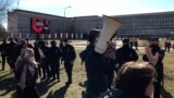 Incidenti na ekološkom protestu u Beogradu