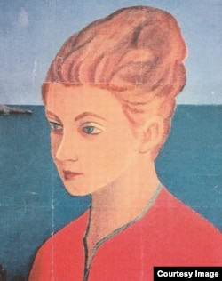 Ксения Муратова. Портрет работы Франко Мьеле, 1966