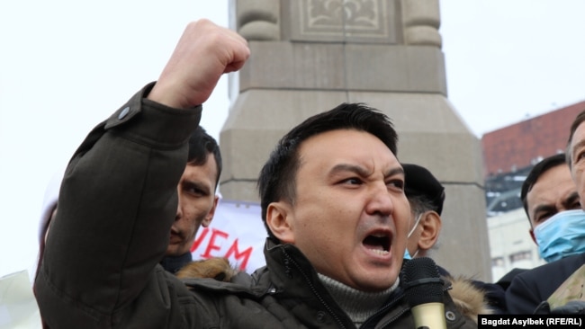 Нуржан Альтаев, лидер незарегистрированной партии «Ел тірегі»
