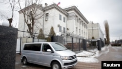 The Russian Embassy in Kyiv