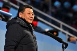 Лидер КНР Си Цзиньпин на открытии зимней Олимпиады в Пекине. 4 февраля 2022 года