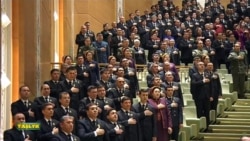 Halk maslahatyna gatnaşyjylar. Arhiw suraty