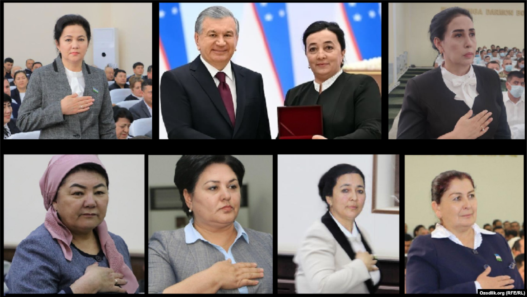 Hayajonlangan keksa ayollarning fotosuratlari