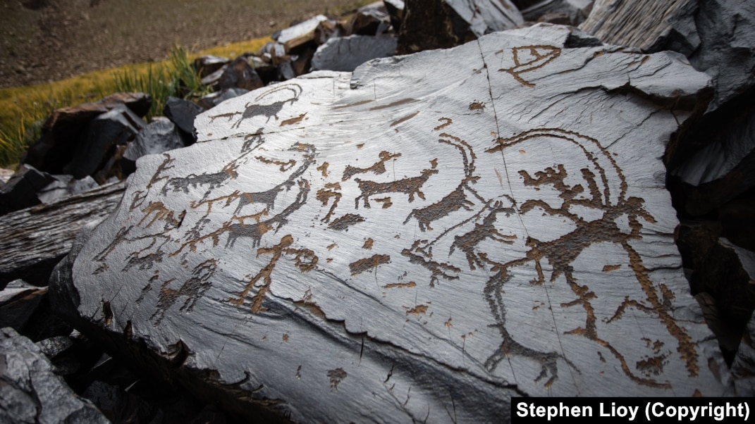Rocky Road: Kyrgyz Highway Clears Path To Ancient Stone Art