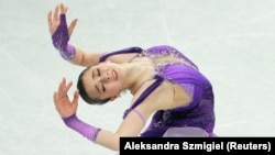 Russian figure skater Kamila Valieva (file photo)