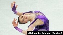 Kamila Valieva, cea mai bună patinatoare în programul scurt de patinaj artistic. În clasamentul final, avea să se claseze doar pe locul 4.