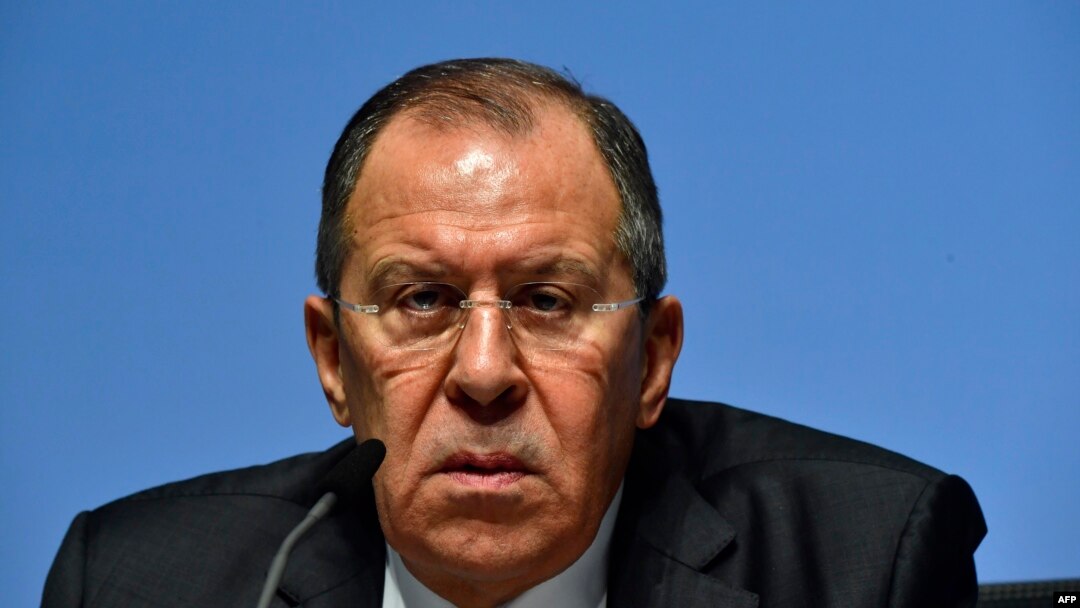 Russian Foreign Minister Sergei Lavrov made his remarks at an OSCE meeting in Hamburg. 