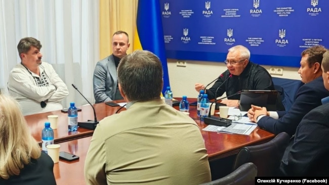 Засідання ТСК з енергетики на чолі з Кучеренком