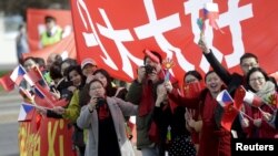 Podrška Xi Jinpingu u Pragu 