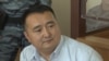 Serikzhan Bilash appears in court in Almaty on July 29.