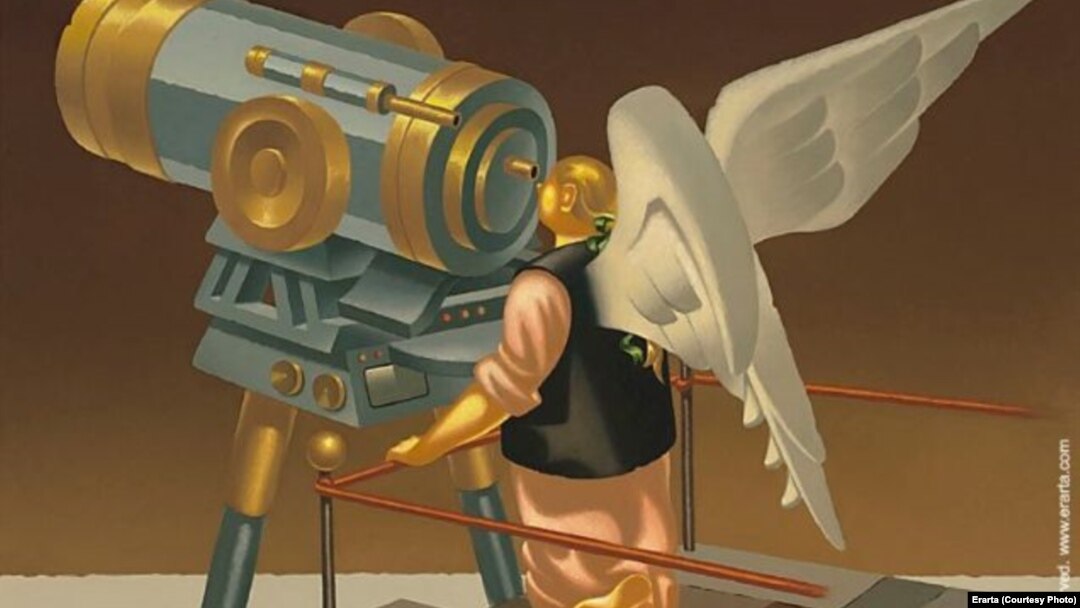 Владимир Овчинников. "Ангел у телескопа" (2007)