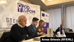 Sa konferencije za novinare koalicije 'Pod lupom' u Doboju