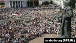 Belarus - Protests after presidential elections in Belarus. Homel, 16Aug2020