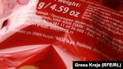 Mall i importuar në Kosovë me mbishkrimin UNMIK/Kosovë