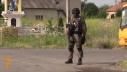 Ukrainian Forces Patrol Mukacheve In Wake Of Clash