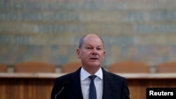 Kancelari gjerman, Olaf Scholz.