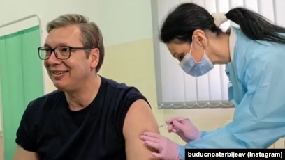 Serbian President Opts For Chinese Vaccine In Tv Event For Skeptical Public