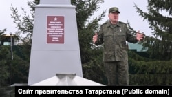 Александр Лапин в Введенской слободе Верхнеуслонского района. Октябрь 2025 года
