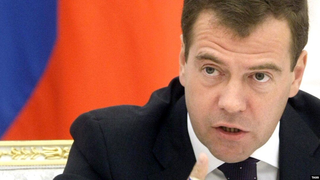 Russian President Dmitry Medvedev 