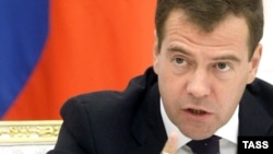 Russian President Dmitry Medvedev 