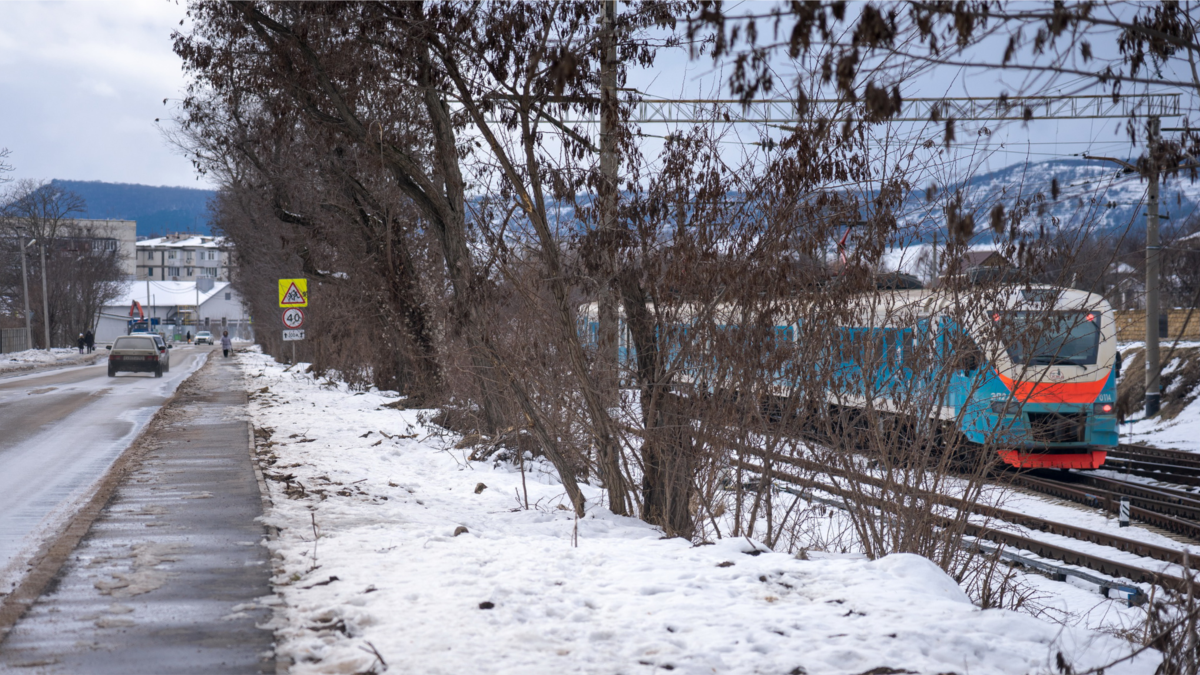 В Бахчисарайском районе Крыма повреждена железная дорога