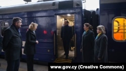 В уряді Кіпру оприлюднили фото прибуття Христодулідіса поїздом до Києва