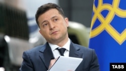 Ukraina prezidenti Volodımır Zelenskıy 